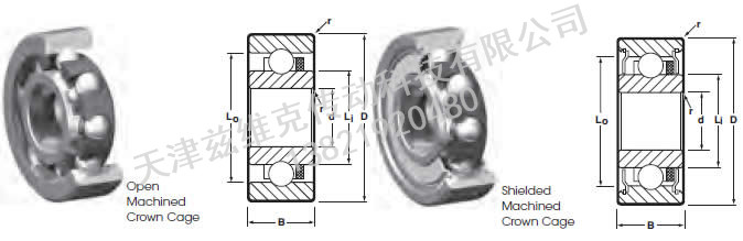 NHBB SSRI-3332N1MC 向心軸承圖紙